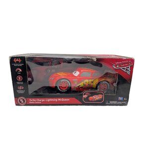 Disney Pixar Cars 3 TURBO Charge Lightning McQueen Radio Control Sealed New Toy